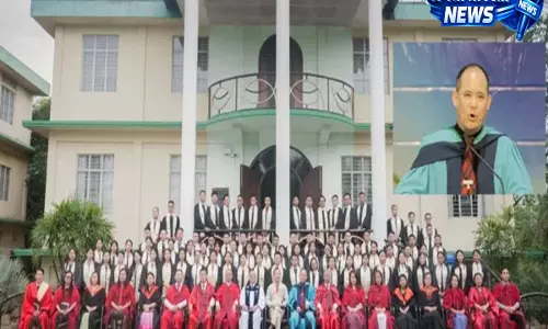 Dimapur: ट्रिनिटी थियोलॉजिकल कॉलेज ने 89 स्टूडेंट्स को डिग्री दी