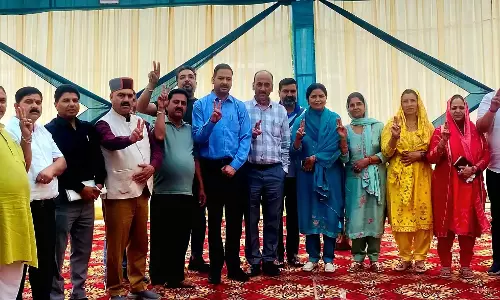 Hamirpur: भाजपा ने भोटा नगर पंचायत चुनाव के उम्मीदवारों का ऐलान किया Hamirpur: भाजपा ने भोटा नगर पंचायत चुनाव के उम्मीदवारों का ऐलान किया