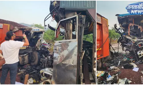 ओडिशा के सुंदरगढ़ में NH पर बस-ट्रक की टक्कर में 4 की मौत, 20 से ज़्यादा घायल