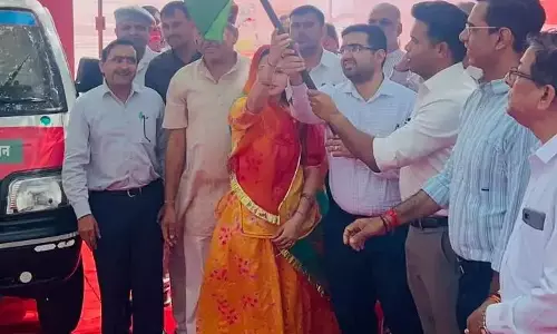 Jodhpur: जनकल्याण योजनाओं के प्रचार के लिए रथ रवाना