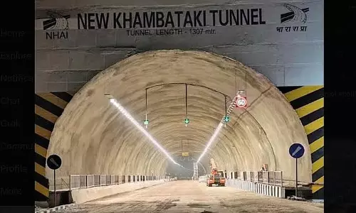 Mumbai–बेंगलुरु हाईवे पर खंबाटकी घाट में 6-लेन ट्विन टनल, ट्रायल रन शुरू Mumbai–बेंगलुरु हाईवे पर खंबाटकी घाट में 6-लेन ट्विन टनल, ट्रायल रन शुरू