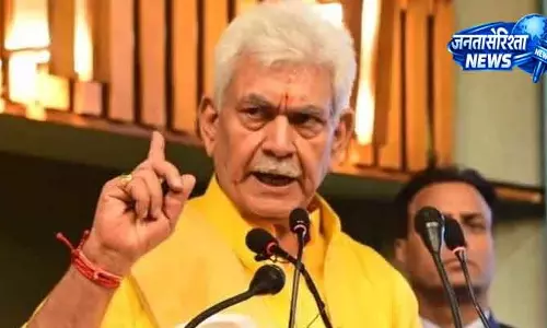 Jammu एलजी सिन्हा ने खेतों को सभ्यता की नींव बताया