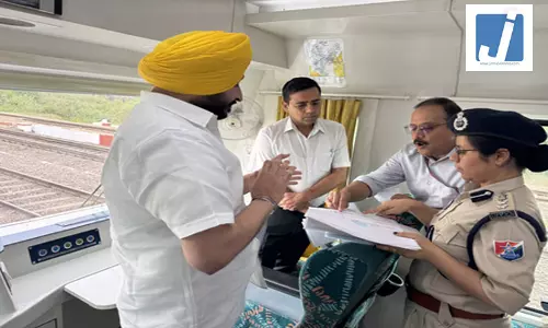 केंद्रीय मंत्री रवनीत बिट्टू धमाके वाली जगह पर पहुंचे
