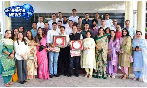 JKAS अधिकारियों नरेश और करतार को शानदार विदाई JKAS अधिकारियों नरेश और करतार को शानदार विदाई