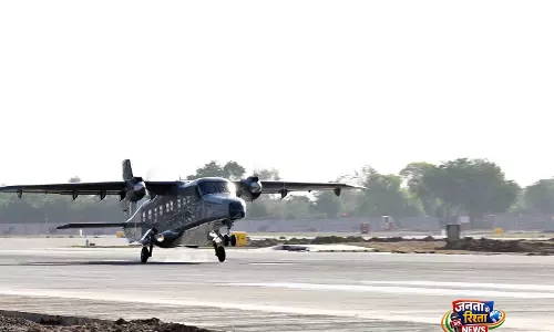 राजस्थान: रनवे अपग्रेड के बाद IAF डोर्नियर के जोधपुर में उतरने के साथ उड़ानें फिर से शुरू हुईं