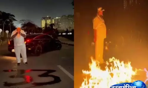 Mumbai: बर्थडे स्टंट गलत हो गया – युवक ने गोरेगांव रोड पर आग लगा दी Mumbai: बर्थडे स्टंट गलत हो गया – युवक ने गोरेगांव रोड पर आग लगा दी