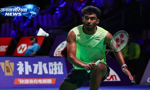 Thomas & Uber Cup : चीन से हार के बाद भारत ग्रुप A में दूसरे स्थान पर Thomas & Uber Cup : चीन से हार के बाद भारत ग्रुप A में दूसरे स्थान पर