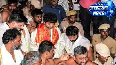 Chennai तिरुचेंदूर दौरे के बाद विजय शिरडी पहुंचे Chennai तिरुचेंदूर दौरे के बाद विजय शिरडी पहुंचे