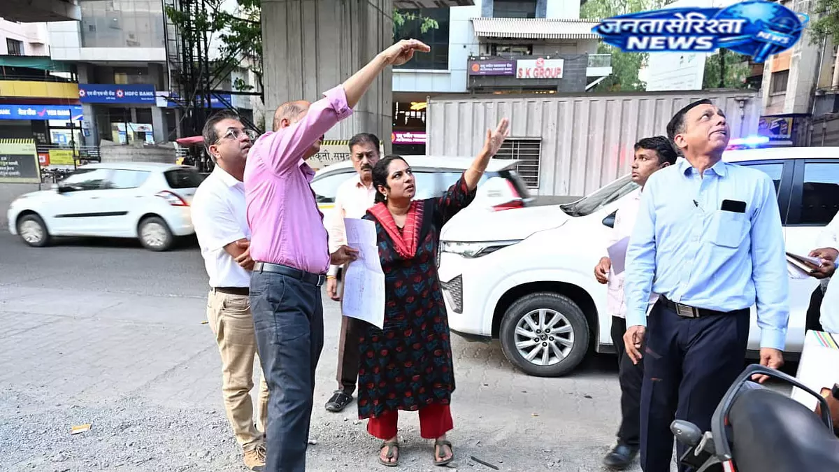 हिंजवाड़ी-शिवाजीनगर मेट्रो लाइन-3 का काम तेज, PMRDA ने कई साइटों का किया निरीक्षण हिंजवाड़ी-शिवाजीनगर मेट्रो लाइन-3 का काम तेज, PMRDA ने कई साइटों का किया निरीक्षण