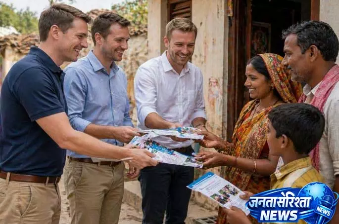 Pune: धार्मिक पर्चे बांटने के लिए 3 अमेरिकियों को जाने का आदेश Pune: धार्मिक पर्चे बांटने के लिए 3 अमेरिकियों को जाने का आदेश