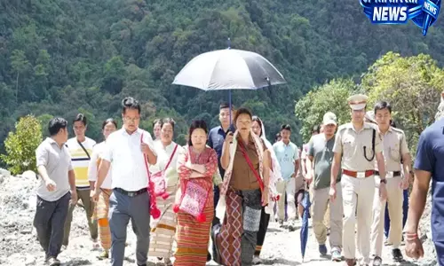 Itanagar: पुल ने अम्पानी हाइडल प्रोजेक्ट का निरीक्षण किया