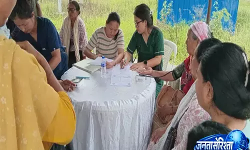 Dimapur: CHC निउलैंड में हेल्थ मेला लगा, 280 लोगों ने रजिस्ट्रेशन कराया