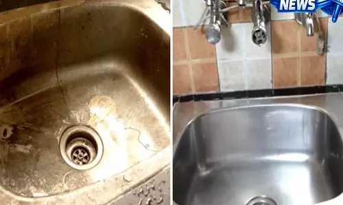 किचन सिंक की जमी गंदगी हटाने के असरदार घरेलू टिप्स