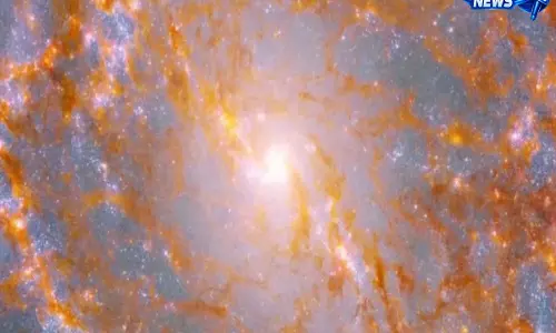 NASA की नई खोज: हबल और जेम्स वेब से पिनव्हील गैलेक्सी की शानदार झलक