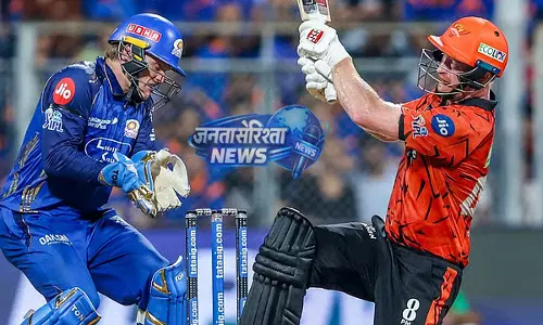 मुंबई का टारगेट टूटा, SRH ने जीत के लिए रिकॉर्ड 249 रन बनाए