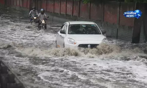 Gurugram में जलभराव से निपटने के लिए QRT तैनात Gurugram में जलभराव से निपटने के लिए QRT तैनात