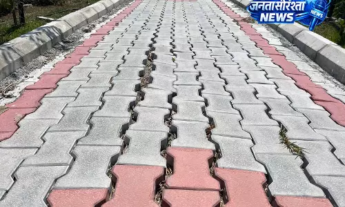 Chennai: ऊबड़-खाबड़ फुटपाथ और टूटी फेंसिंग से थंगल झील का जीर्णोद्धार अधूरा