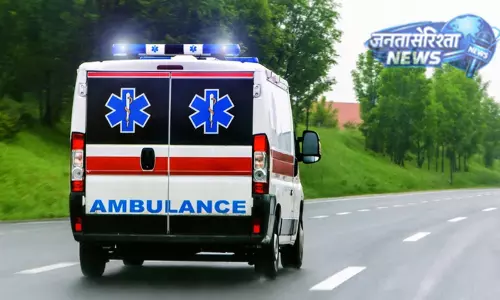 Ambulance attacked ; वलयम पुलिस ने मामला दर्ज किया