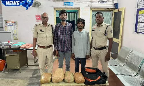 रायपुर में 5 किलो गांजे के साथ दो अंतर्राज्यीय तस्कर गिरफ्तार
