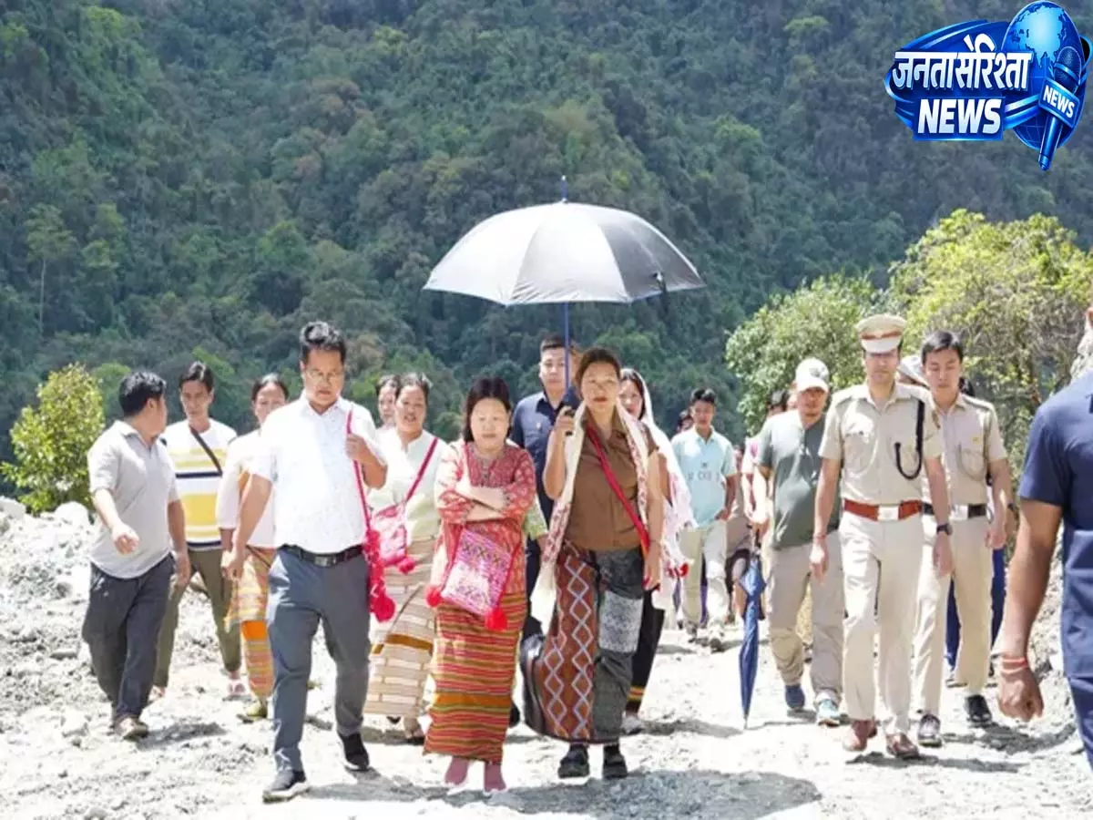 Itanagar: पुल ने अम्पानी हाइडल प्रोजेक्ट का निरीक्षण किया Itanagar: पुल ने अम्पानी हाइडल प्रोजेक्ट का निरीक्षण किया
