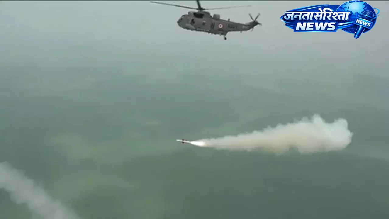 DRDO और नौसेना का बड़ा कदम: NASM-SR मिसाइल का पहला सफल सैल्वो टेस्ट DRDO और नौसेना का बड़ा कदम: NASM-SR मिसाइल का पहला सफल सैल्वो टेस्ट