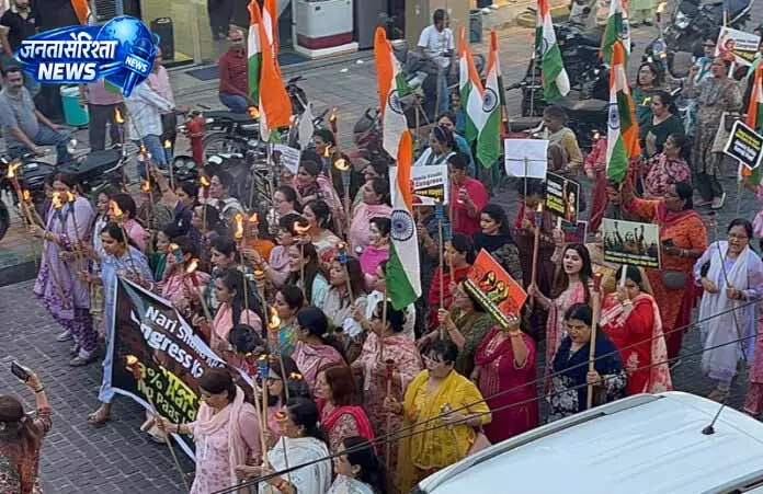 BJP महिला मोर्चा ने विपक्षी दलों की भूमिका पर उठाए सवाल BJP महिला मोर्चा ने विपक्षी दलों की भूमिका पर उठाए सवाल