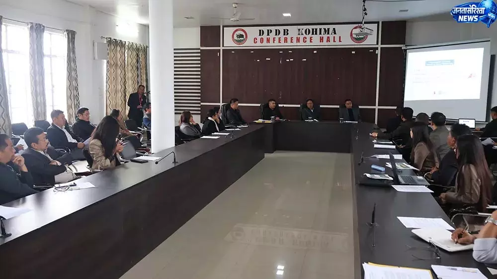 Nagaland: DPDB कोहिमा ने नामकरण, रक्तदान, जनगणना, NFSA पर चर्चा की Nagaland: DPDB कोहिमा ने नामकरण, रक्तदान, जनगणना, NFSA पर चर्चा की