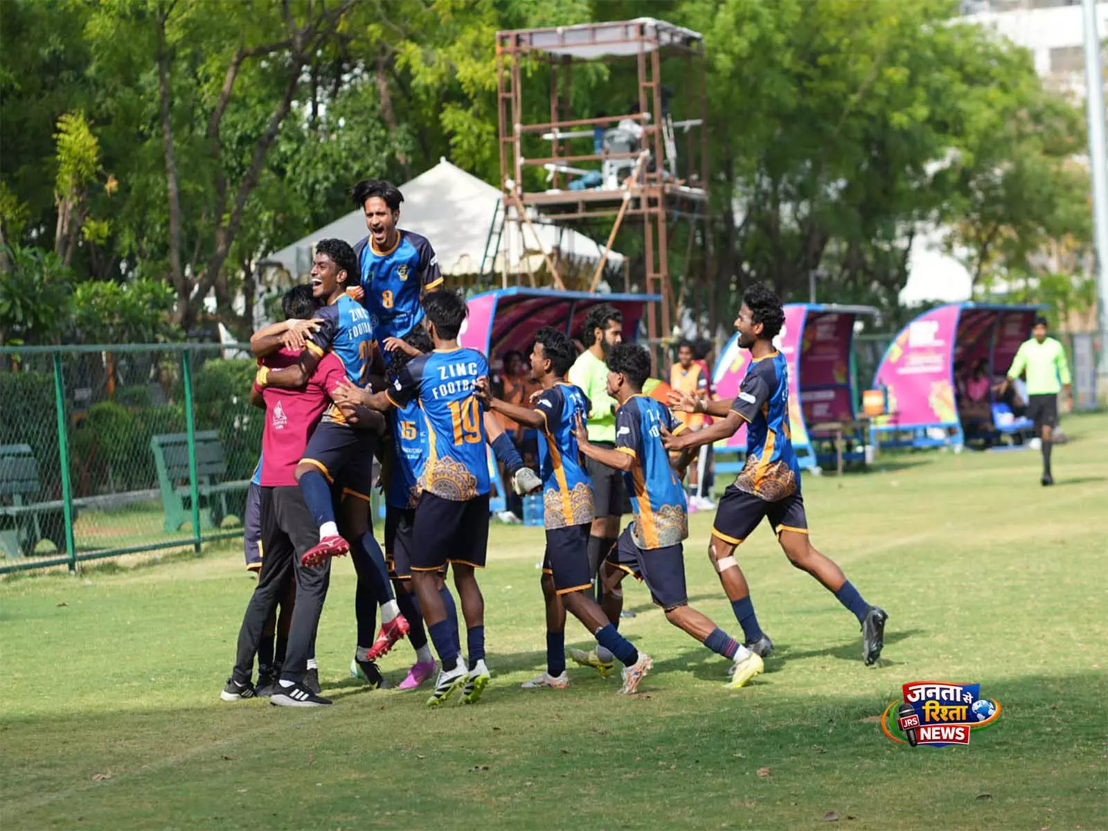 Zinc Football Academy ने लगातार दूसरी बार राजस्थान लीग ए डिवीज़न का ख़िताब जीता Zinc Football Academy ने लगातार दूसरी बार राजस्थान लीग ए डिवीज़न का ख़िताब जीता