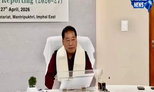 मणिपुर की तरक्की के लिए शांति जरूरी: Yumnam Joykumar Singh का अशांति के बीच बयान