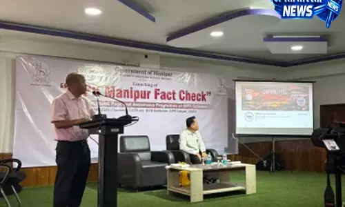 Imphal: डीआईपीआर मणिपुर ने फेसबुक फैक्ट-चेक पेज किया शुरू Imphal: डीआईपीआर मणिपुर ने फेसबुक फैक्ट-चेक पेज किया शुरू