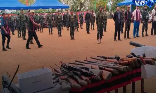 Mizoram: आखिरी उग्रवादी समूह के आत्मसमर्पण के बाद मिजोरम को हिंसा-मुक्त राज्य घोषित किया Mizoram: आखिरी उग्रवादी समूह के आत्मसमर्पण के बाद मिजोरम को हिंसा-मुक्त राज्य घोषित किया