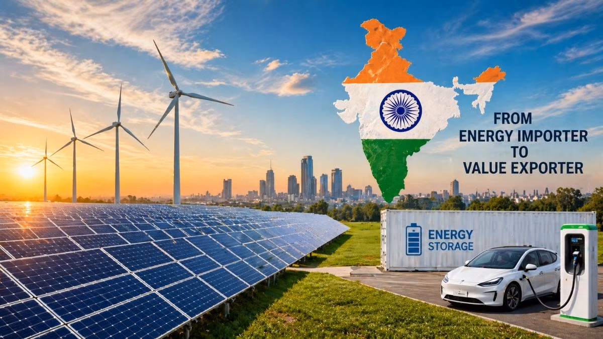 सौर ऊर्जा विस्तार से भारत बन सकता है ऊर्जा आयातक से ऊर्जा मूल्य-निर्यातक देश सौर ऊर्जा विस्तार से भारत बन सकता है ऊर्जा आयातक से ऊर्जा मूल्य-निर्यातक देश