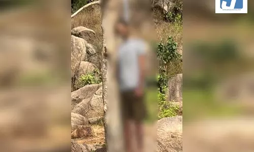 पहाड़ के पास पेड़ पर लटका मिला ऑटो चालक का शव, इलाके में हड़कंप