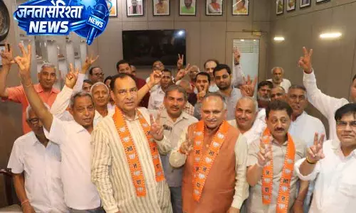 Sonepat नगर निकाय चुनावों में BJP के पक्ष में रुझान, पार्टी प्रदेश अध्यक्ष का दावा Sonepat नगर निकाय चुनावों में BJP के पक्ष में रुझान, पार्टी प्रदेश अध्यक्ष का दावा