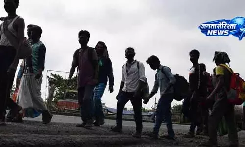 Bhubaneswar मज़दूरों के अधिकारों को सामने लाने के लिए राजधानी में रैली