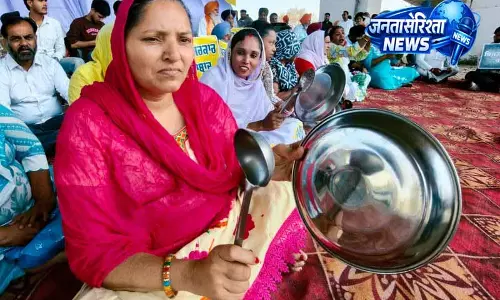 Akali Dal का अनिर्धारित बिजली कटौती के खिलाफ विरोध Akali Dal का अनिर्धारित बिजली कटौती के खिलाफ विरोध