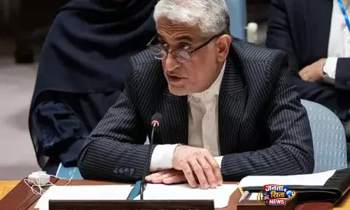 अरब देश US-इजरायली ठिकानों को पनाह देकर आक्रामकता में शामिल हैं: UN में ईरान के दूत अरब देश US-इजरायली ठिकानों को पनाह देकर आक्रामकता में शामिल हैं: UN में ईरान के दूत