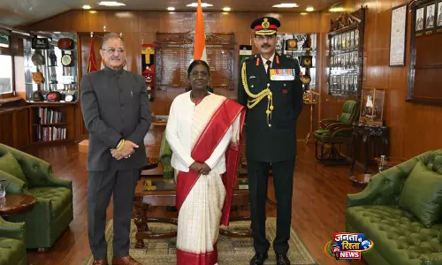 President मुर्मू ने शिमला में सेना प्रशिक्षण कमान के मुख्यालय का किया दौरा President मुर्मू ने शिमला में सेना प्रशिक्षण कमान के मुख्यालय का किया दौरा