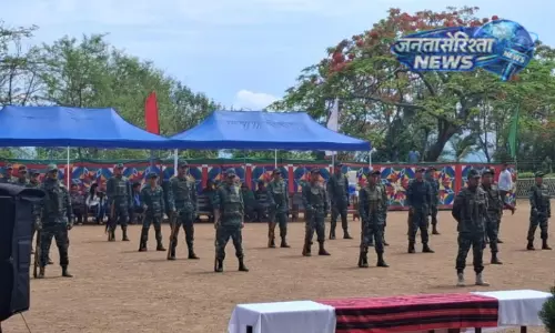 मिज़ोरम में शांति की दिशा में बड़ा कदम, HPC(D) गुट के 43 सदस्यों ने हथियार डाले