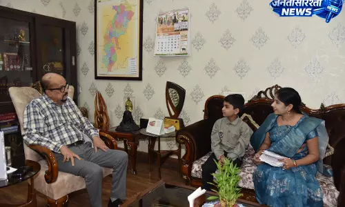 गूगल बॉय रुद्र को लोक भवन में मिला सम्मान