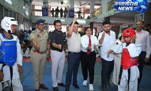 रायगढ़ में पुलिस यूथ यूनिटी स्पोर्ट्स के तहत ताइक्वांडो प्रतियोगिता का भव्य शुभारंभ रायगढ़ में पुलिस यूथ यूनिटी स्पोर्ट्स के तहत ताइक्वांडो प्रतियोगिता का भव्य शुभारंभ