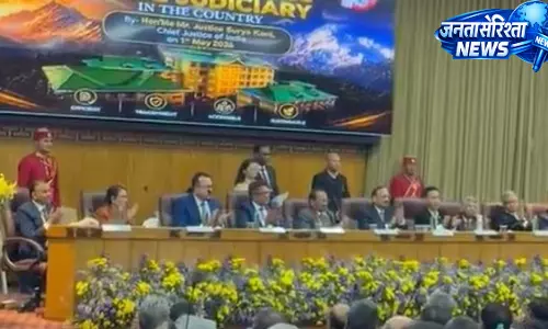 न्याय व्यवस्था में तकनीक से दूरियां घट रहीं: CJI Surya Kant न्याय व्यवस्था में तकनीक से दूरियां घट रहीं: CJI Surya Kant