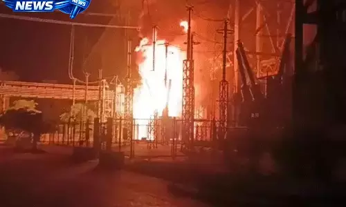 पावर प्लांट में ट्रांसफार्मर ब्लास्ट, 300 मेगावाट यूनिट बंद, लाखों का नुकसान पावर प्लांट में ट्रांसफार्मर ब्लास्ट, 300 मेगावाट यूनिट बंद, लाखों का नुकसान