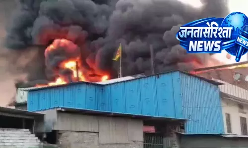 देखे Video: बाइक वाइजर फैक्ट्री में भीषण आग