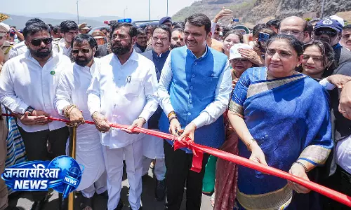 Mumbai -पुणे मिसिंग लिंक का उद्घाटन, सफर होगा 30-40 मिनट कम Mumbai -पुणे मिसिंग लिंक का उद्घाटन, सफर होगा 30-40 मिनट कम