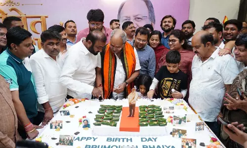 जनप्रिय नेता सांसद बृजमोहन अग्रवाल के जन्मदिन पर उमड़ा जनसैलाब