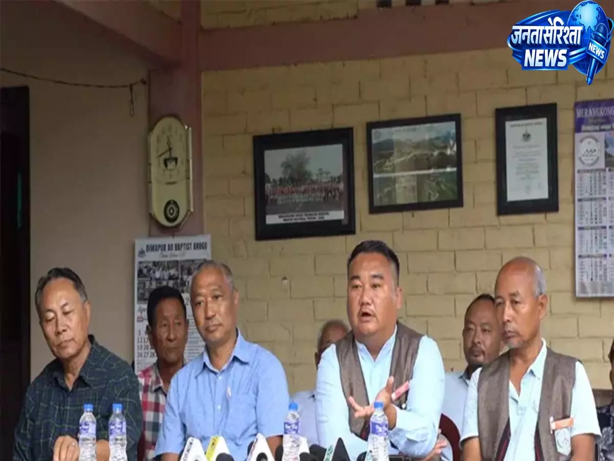 Nagaland : ओसीसी और डीयूसीसीएफ ने हिंदी संस्थान के स्थानांतरण के फैसले का किया विरोध Nagaland : ओसीसी और डीयूसीसीएफ ने हिंदी संस्थान के स्थानांतरण के फैसले का किया विरोध