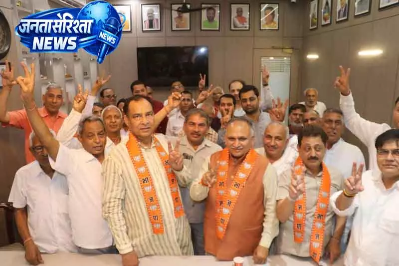 Sonepat नगर निकाय चुनावों में BJP के पक्ष में रुझान, पार्टी प्रदेश अध्यक्ष का दावा Sonepat नगर निकाय चुनावों में BJP के पक्ष में रुझान, पार्टी प्रदेश अध्यक्ष का दावा