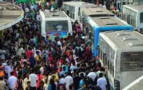 Chennai लॉन्ग वीकेंड में सरकारी बसों में 21.3 लाख यात्रियों की रिकॉर्ड भीड़ Chennai लॉन्ग वीकेंड में सरकारी बसों में 21.3 लाख यात्रियों की रिकॉर्ड भीड़