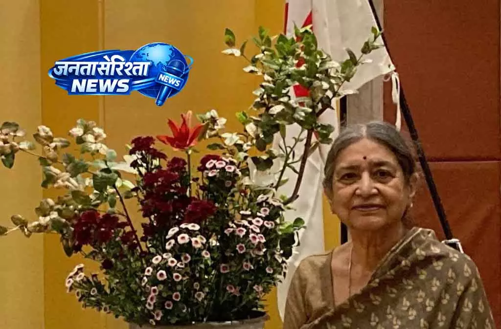 जापान ने मालती पांडुरंग को किया सम्मानित जापान ने मालती पांडुरंग को किया सम्मानित